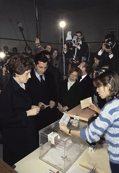 Spain. General elections on the 1st March 1979