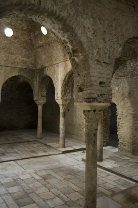 Framed Print : SPAIN. Granada. Arabian baths (11th c. ). Hispano-Moresque Framed Print : SPAIN. Granada. Arabian baths (11th c. ). Hispano-Moresque