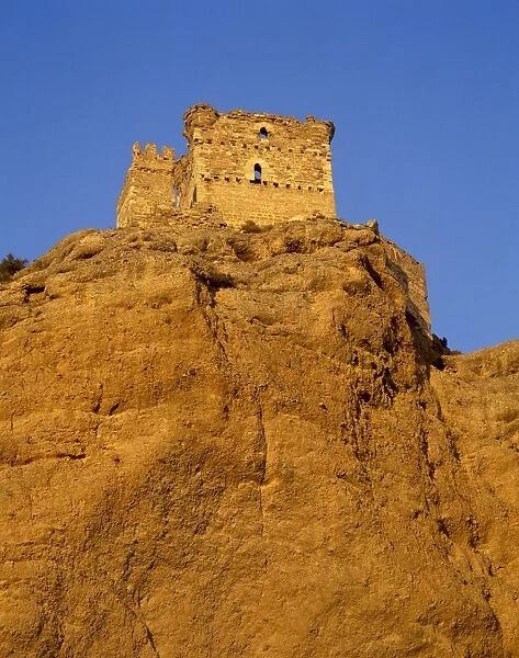 Spain. La Rioja. Quel. Castle. 15th century. Homage Tower