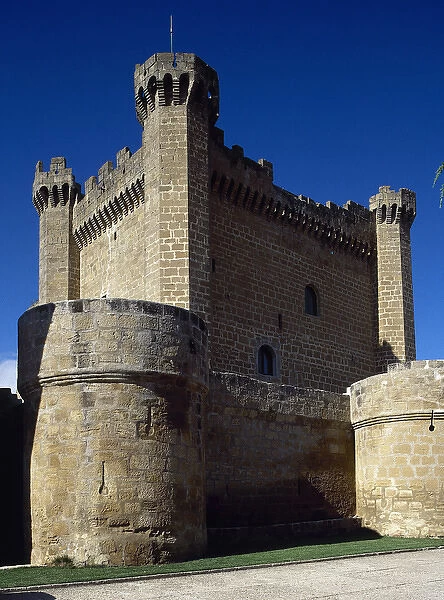 Spain. La Rioja. Sajazarra. Castle. 114th-15th century