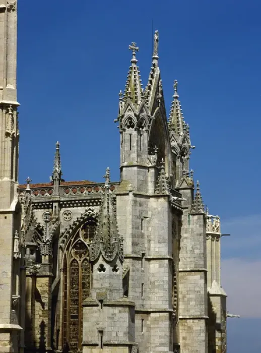 Framed Print : Spain. Leon. Cathedral. 13th century. Gothic style. Exterior Framed Print : Spain. Leon. Cathedral. 13th century. Gothic style. Exterior