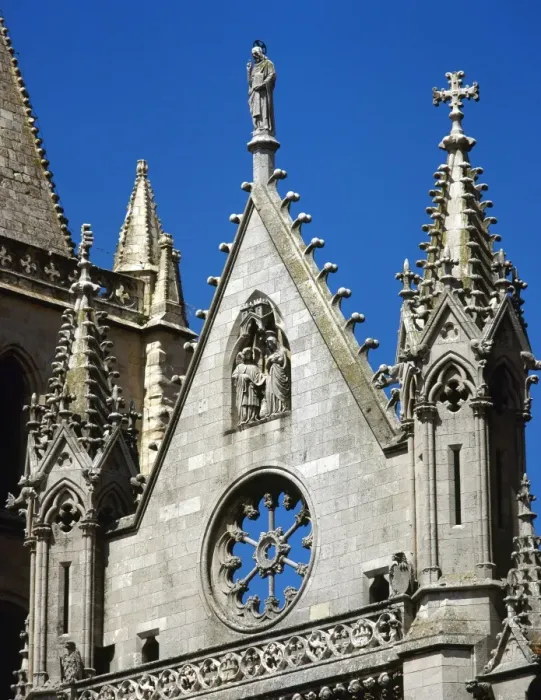 Framed Print : Spain. Leon. Cathedral. 13th century. Gothic style. Main fac Framed Print : Spain. Leon. Cathedral. 13th century. Gothic style. Main fac