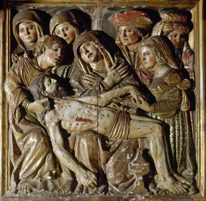 Framed Print : Spain. Limpias. Church of Saint Peter. Main altarpiece. Deta Framed Print : Spain. Limpias. Church of Saint Peter. Main altarpiece. Deta