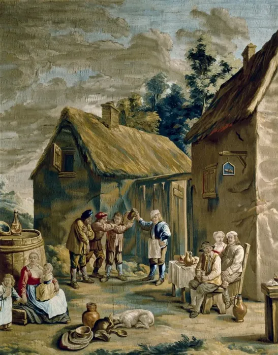 Framed Print : SPAIN. Madrid. Royal Palace. The Well. 17th c Framed Print : SPAIN. Madrid. Royal Palace. The Well. 17th c