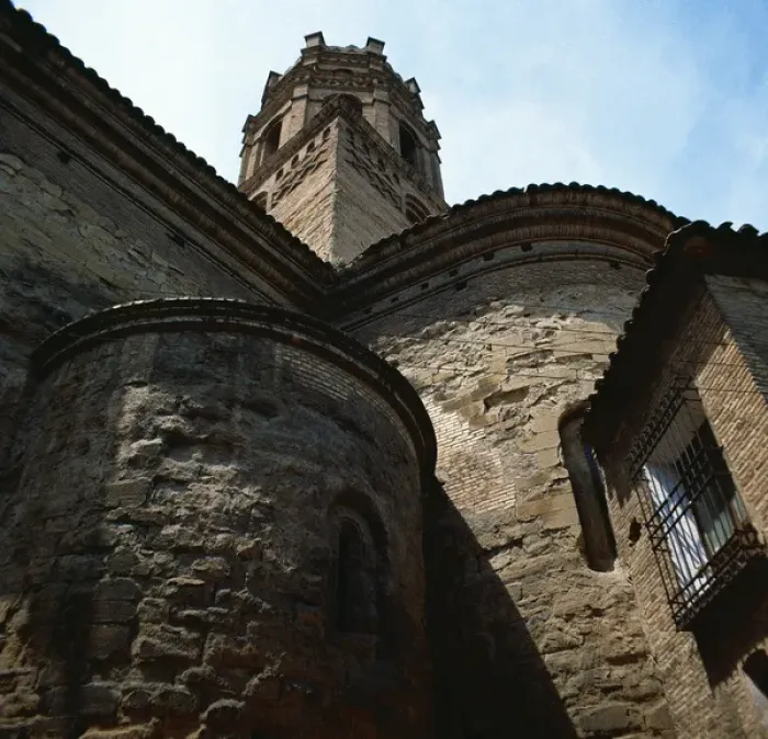 Framed Print : Spain. Monzon. Co-cathedral of Our Lady of Romeral. Detail Framed Print : Spain. Monzon. Co-cathedral of Our Lady of Romeral. Detail