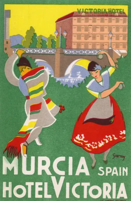 Framed Print : Spain - Murcia - Hotel Victoria Framed Print : Spain - Murcia - Hotel Victoria
