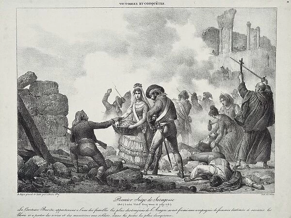 Spain. Peninsular War (1808-1814). First Siege