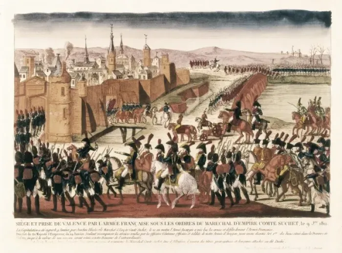 Framed Print : Spain. Peninsular War (1808-1814). Siege Framed Print : Spain. Peninsular War (1808-1814). Siege