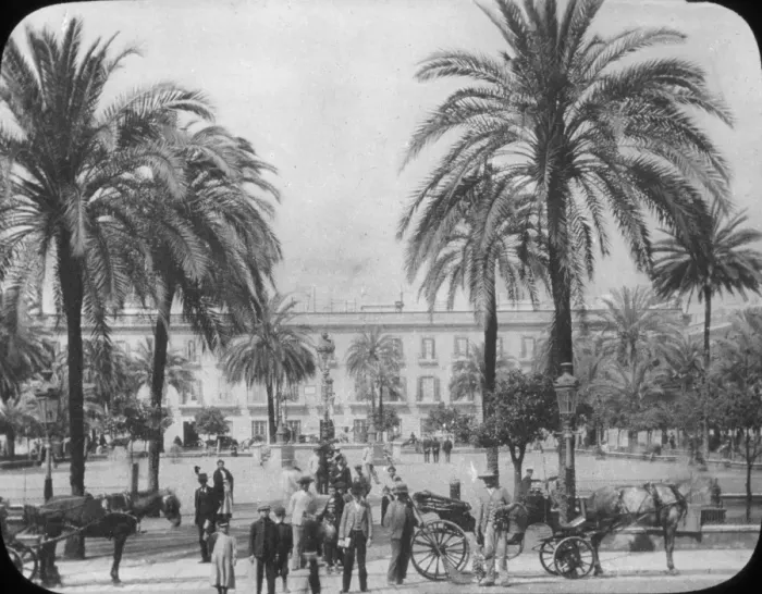 Framed Print : Spain - Plaza de San Fernando Framed Print : Spain - Plaza de San Fernando