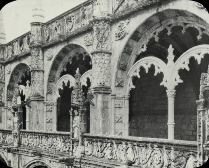 Framed Print : Spain and Portugal - Detail of Cloisters Framed Print : Spain and Portugal - Detail of Cloisters