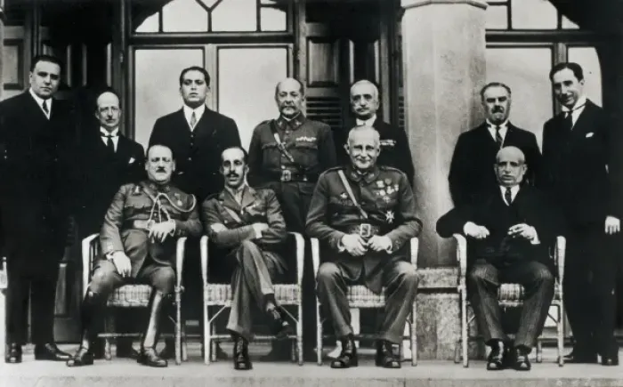 Framed Print : Spain. Primo de Riveras Dictatorship. Alfonso Framed Print : Spain. Primo de Riveras Dictatorship. Alfonso