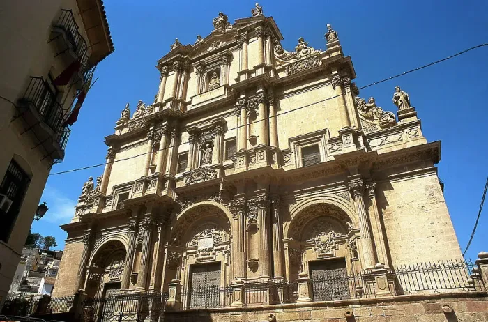 Framed Print : Spain, Region of Murcia, Lorca. View of the main facade Framed Print : Spain, Region of Murcia, Lorca. View of the main facade