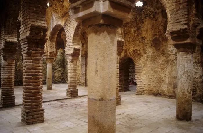 Framed Print : SPAIN. Ronda. Moorish baths (13th-14th centuries) Framed Print : SPAIN. Ronda. Moorish baths (13th-14th centuries)