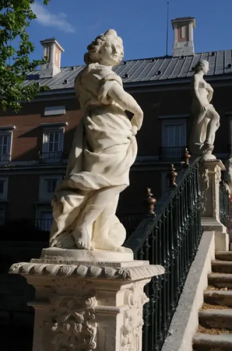 Framed Print : Spain. Royal Palace of Aranjuez. Mythological statues by Seb Framed Print : Spain. Royal Palace of Aranjuez. Mythological statues by Seb