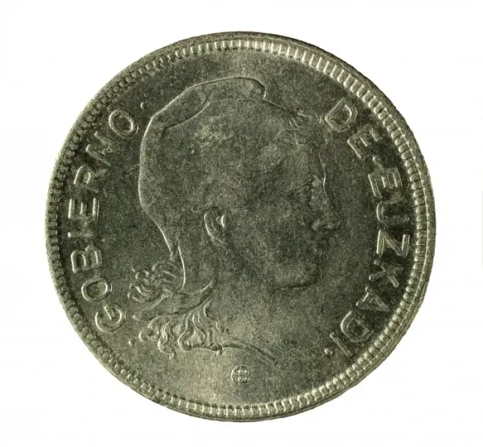 Framed Print : Spain. Second Republic. Money issued by the government Framed Print : Spain. Second Republic. Money issued by the government