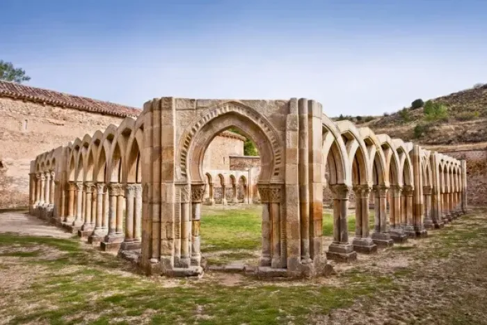 Framed Print : SPAIN. Soria. Monastery of San Juan de Duero Framed Print : SPAIN. Soria. Monastery of San Juan de Duero