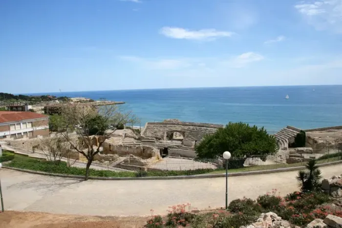 Framed Print : Spain. Tarragona. Roman Amphitheatre. 2nd century AD Framed Print : Spain. Tarragona. Roman Amphitheatre. 2nd century AD