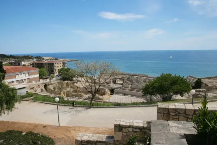 Framed Print : Spain. Tarragona. Roman Amphitheatre. 2nd century AD Framed Print : Spain. Tarragona. Roman Amphitheatre. 2nd century AD