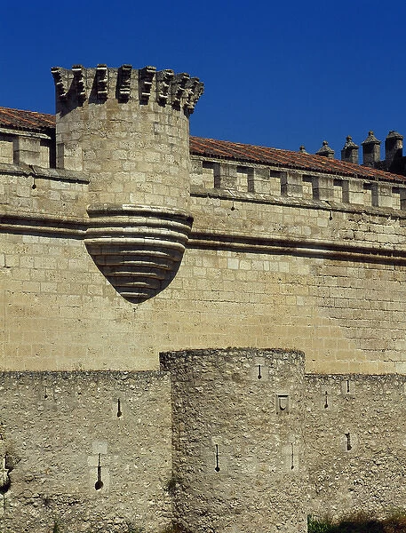 Spain. uellar. The Castle of the Dukes of Alburquerque or