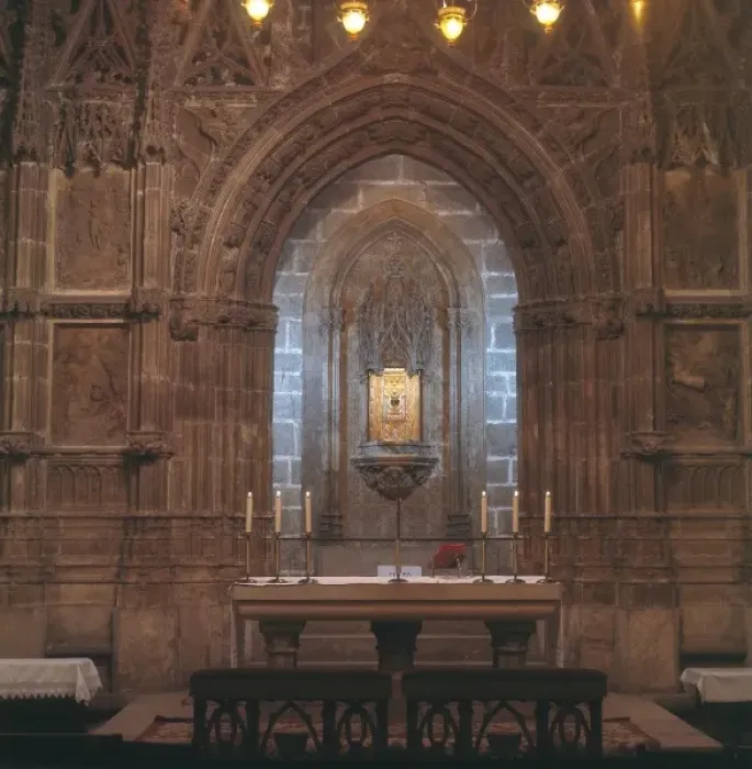 Framed Print : SPAIN. Valencia. Cathedral. Holy Grial Chapel
