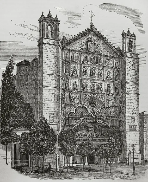 Framed Print : Spain, Valladolid. The Church of Saint Paul Framed Print : Spain, Valladolid. The Church of Saint Paul