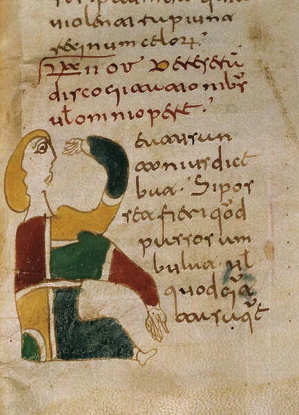 Spain. Visigothic. Miscelanea Patristica. Parchment. 938. Vi