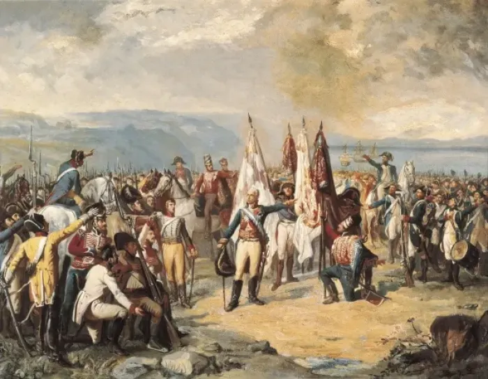 Framed Print : Spain. War of Independence (1808). Oath of Framed Print : Spain. War of Independence (1808). Oath of
