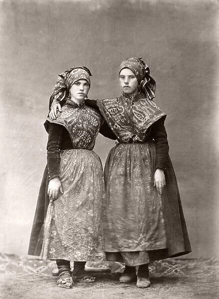 Spain -young Spanish women from the mountians