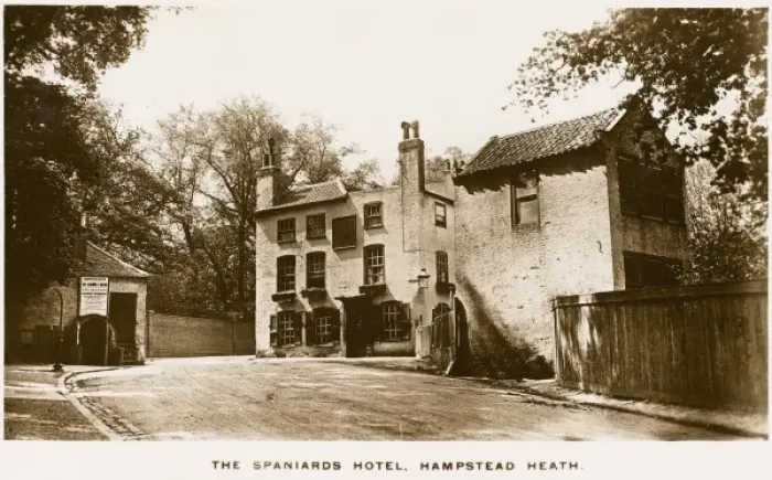 Framed Print : The Spaniards Hotel, Hamstead Heath, London Framed Print : The Spaniards Hotel, Hamstead Heath, London