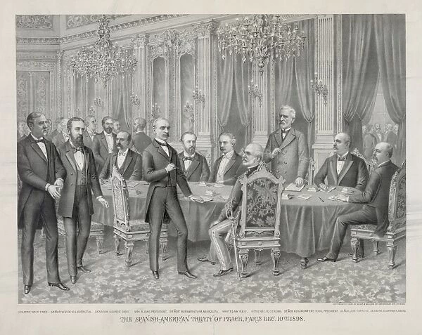 Spanish-American Treaty of Peace, Paris Dec. 10th 1898