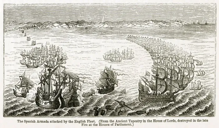 Framed Print : Spanish Armada Framed Print : Spanish Armada