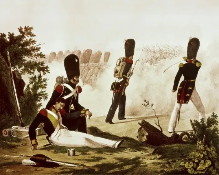 Framed Print : Spanish Army. Province Grenadiers of the Royal Framed Print : Spanish Army. Province Grenadiers of the Royal