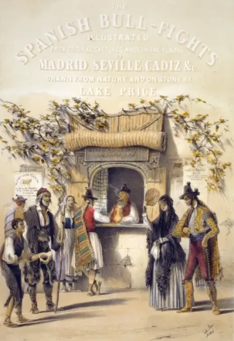 Framed Print : The Spanish bull-fights, illustrated from original sketches Framed Print : The Spanish bull-fights, illustrated from original sketches