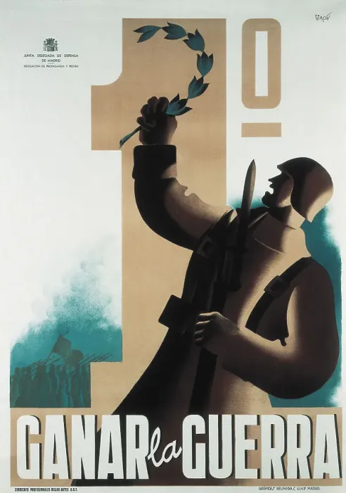 Framed Print : Spanish Civil War (1936-1939). Ganar la guerra Framed Print : Spanish Civil War (1936-1939). Ganar la guerra