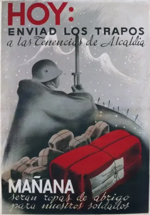 Framed Print : Spanish Civil War (1936-1939). Hoy enviad los Framed Print : Spanish Civil War (1936-1939). Hoy enviad los