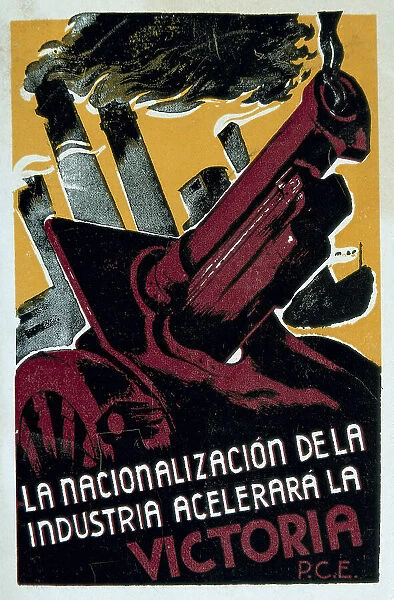 Spanish Civil War (1936-1939). The nationalization