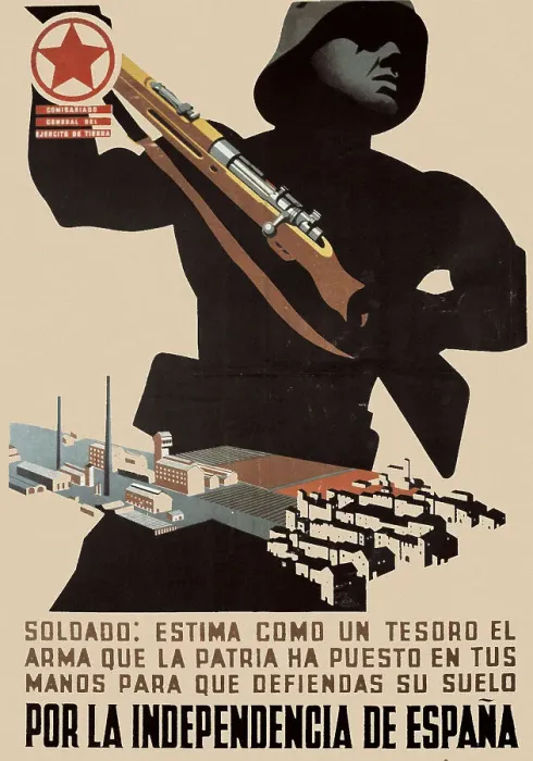 Framed Print : Spanish Civil War (1936-1939). Por la independencia Framed Print : Spanish Civil War (1936-1939). Por la independencia