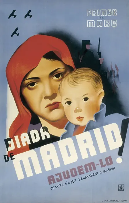 Framed Print : Spanish Civil War (1936-1939). Primer de marc Framed Print : Spanish Civil War (1936-1939). Primer de marc