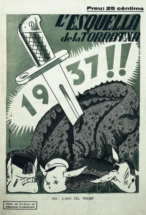 Framed Print : Spanish Civil War. 1937!! L'any del triomf