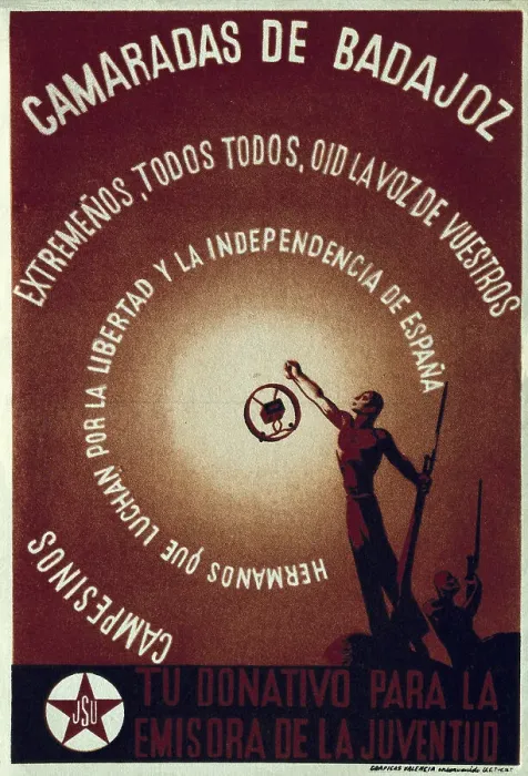 Framed Print : Spanish Civil War. Camaradas de Badajoz Framed Print : Spanish Civil War. Camaradas de Badajoz