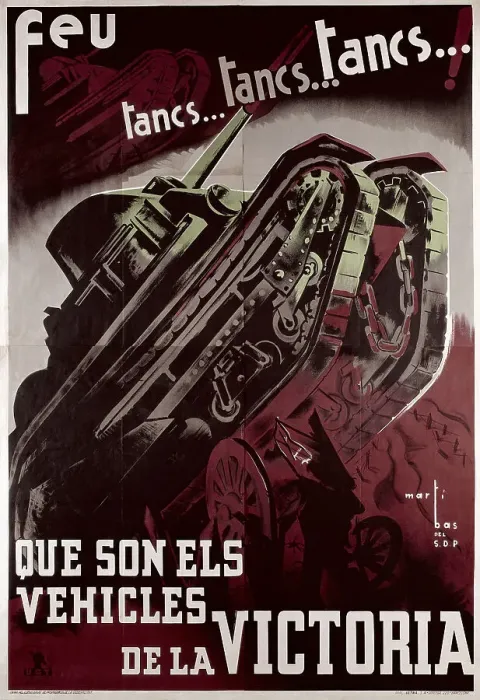 Framed Print : Spanish Civil War. Feu tancs, tancs, tancs! Framed Print : Spanish Civil War. Feu tancs, tancs, tancs!
