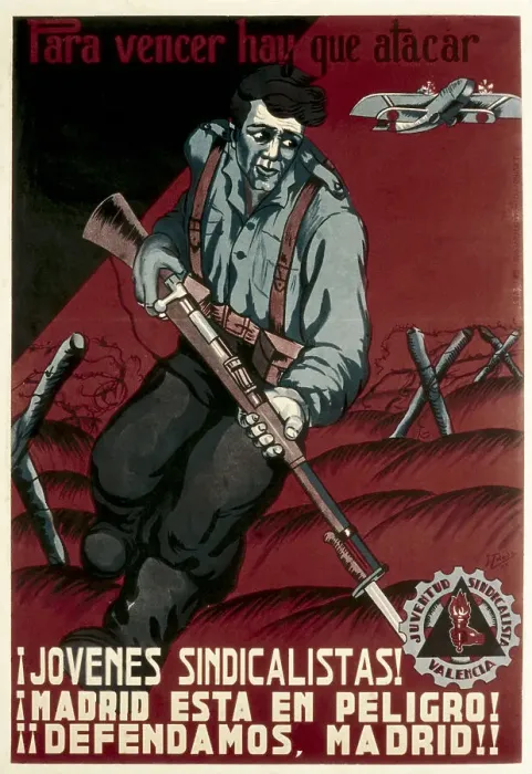 Framed Print : Spanish Civil War. Jovenes sindicalistas! Framed Print : Spanish Civil War. Jovenes sindicalistas!