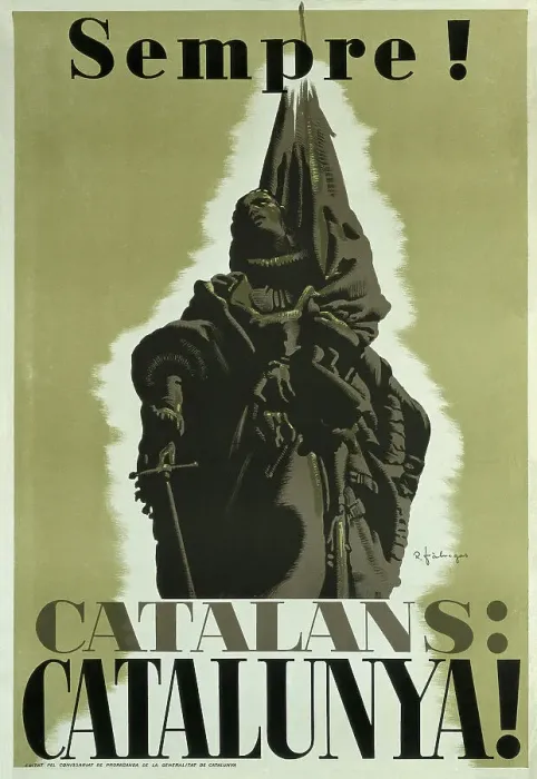 Framed Print : Spanish Civil War. Sempre! Catalans: Catalunya! Framed Print : Spanish Civil War. Sempre! Catalans: Catalunya!