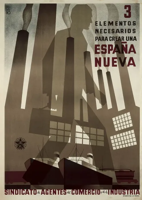 Framed Print : Spanish Civil War. Tres elementos necesarios Framed Print : Spanish Civil War. Tres elementos necesarios