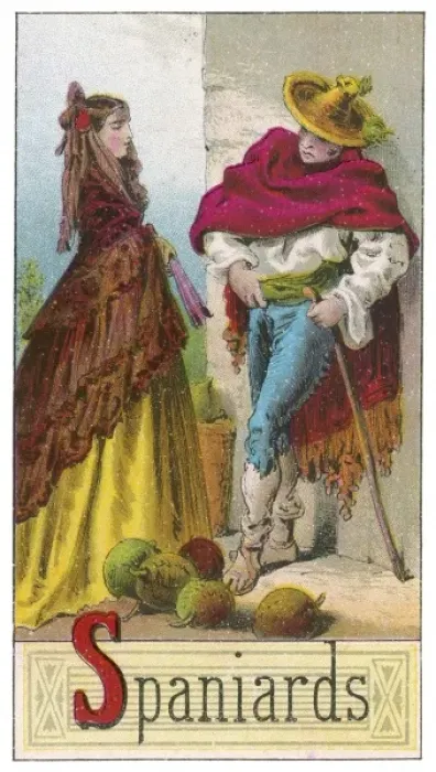 Framed Print : Spanish couple Framed Print : Spanish couple