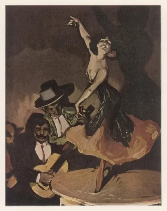 Framed Print : Spanish Dance / Fandango Framed Print : Spanish Dance / Fandango