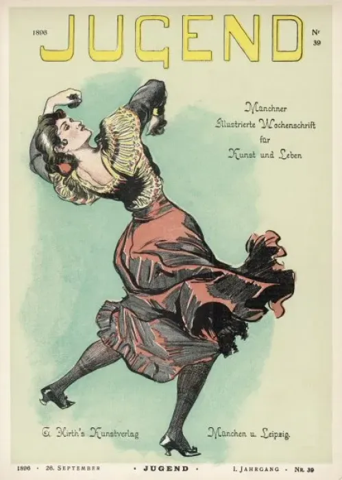 Framed Print : Spanish Dancer / 1896 Framed Print : Spanish Dancer / 1896