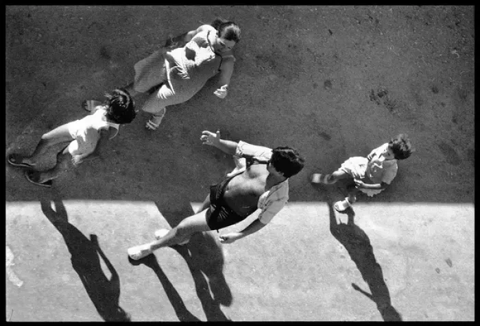 Framed Print : Spanish family walking talking Valencia Framed Print : Spanish family walking talking Valencia