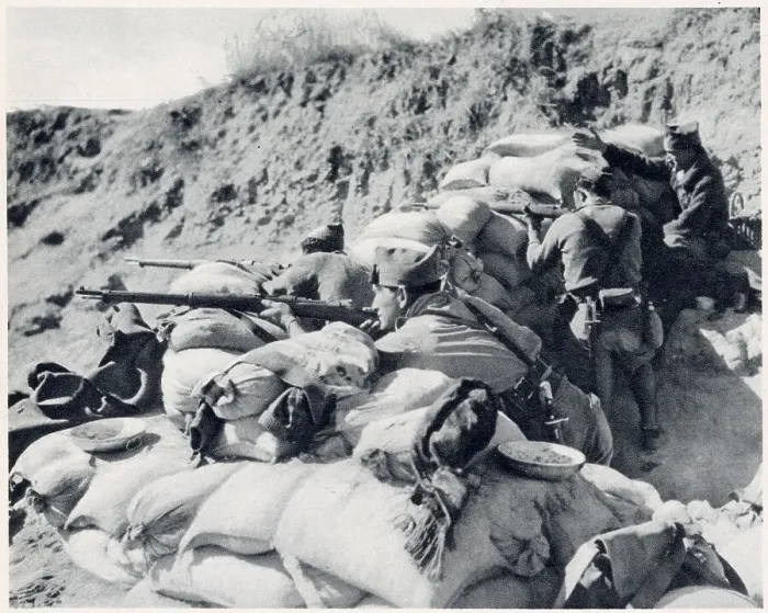 Framed Print : Spanish Foreign Legion Troops near Madrid; Spanish Civil War Framed Print : Spanish Foreign Legion Troops near Madrid; Spanish Civil War