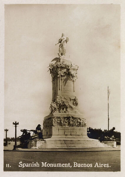 Spanish Monument, Buenos Aires, Argentina, South America